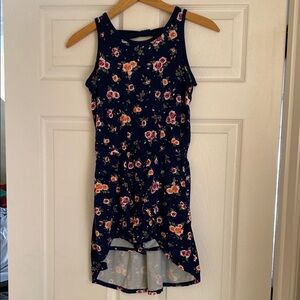 Floral Navy Kids Dress